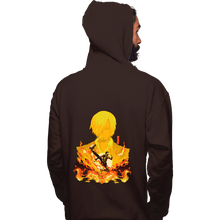 Load image into Gallery viewer, Shirts Pullover Hoodies, Unisex / Small / Dark Chocolate Sanji Shadow
