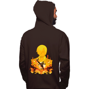 Shirts Pullover Hoodies, Unisex / Small / Dark Chocolate Sanji Shadow