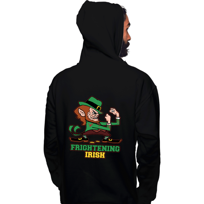 Daily_Deal_Shirts Pullover Hoodies, Unisex / Small / Black Frightening Irish