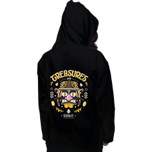 Load image into Gallery viewer, Shirts Pullover Hoodies, Unisex / Small / Black Treasures And Garlic
