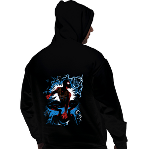 Daily_Deal_Shirts Pullover Hoodies, Unisex / Small / Black Multiverse Spider