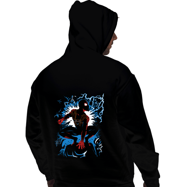 Daily_Deal_Shirts Pullover Hoodies, Unisex / Small / Black Multiverse Spider