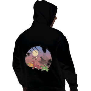 Shirts Pullover Hoodies, Unisex / Small / Black The Land Before Extinction