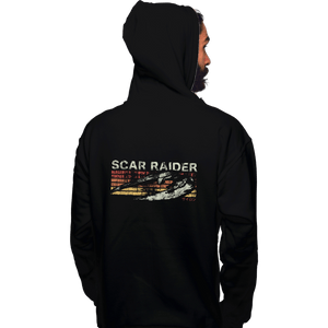 Shirts Pullover Hoodies, Unisex / Small / Black Scar Raider
