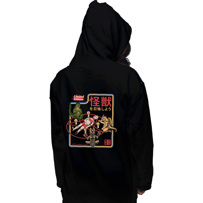 Secret_Shirts Pullover Hoodies, Unisex / Small / Black Summon Kaiju