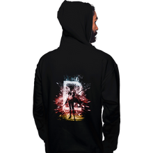 Load image into Gallery viewer, Shirts Pullover Hoodies, Unisex / Small / Black Pluto Storm
