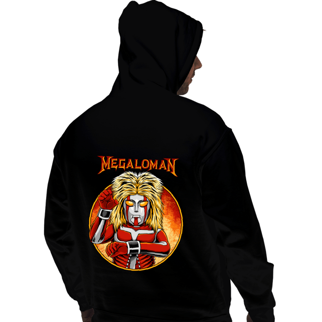 Shirts Pullover Hoodies, Unisex / Small / Black Megaloman