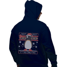 Load image into Gallery viewer, Shirts Zippered Hoodies, Unisex / Small / Navy Noot Christmas
