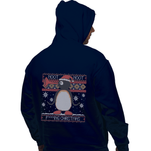 Shirts Zippered Hoodies, Unisex / Small / Navy Noot Christmas