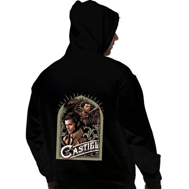Daily_Deal_Shirts Pullover Hoodies, Unisex / Small / Black Castiel