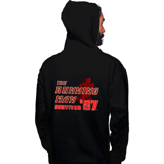 Secret_Shirts Pullover Hoodies, Unisex / Small / Black Survivor '87