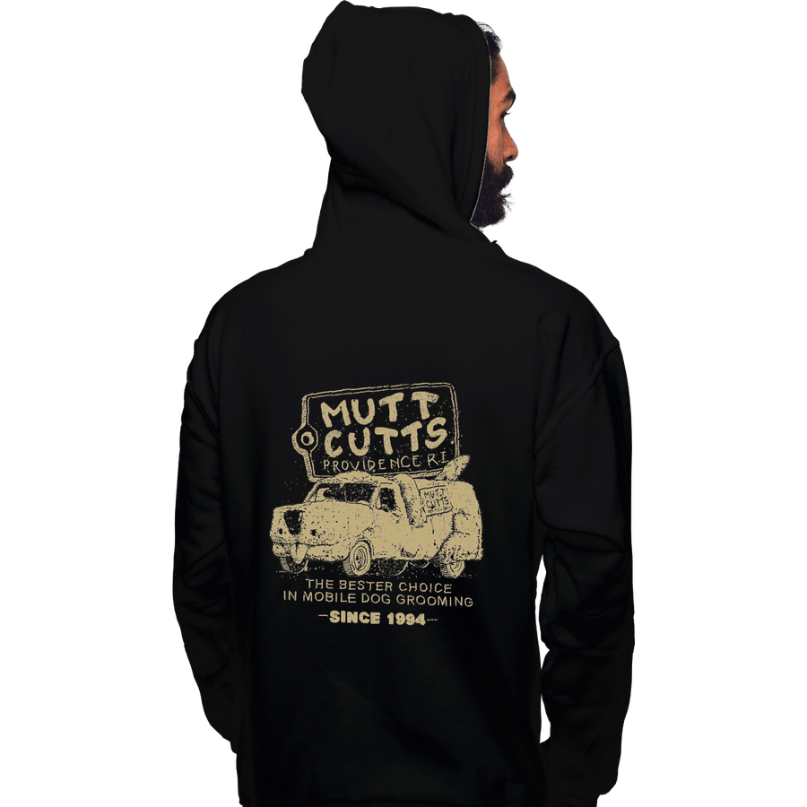 Shirts Pullover Hoodies, Unisex / Small / Black Mutt Cuts