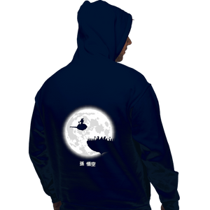 Shirts Pullover Hoodies, Unisex / Small / Navy Don't Look At The Full Moon
