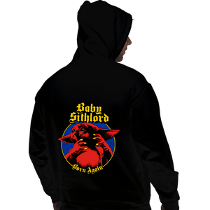 Daily_Deal_Shirts Pullover Hoodies, Unisex / Small / Black Baby Sith