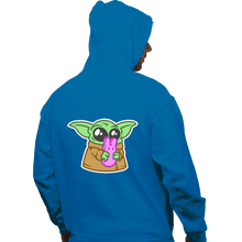 Load image into Gallery viewer, Daily_Deal_Shirts Pullover Hoodies, Unisex / Small / Sapphire Peep-Alorian

