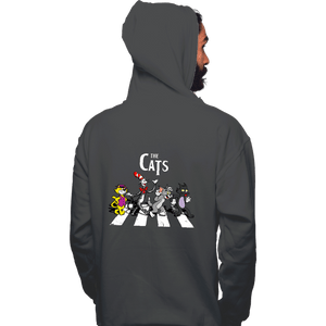 Daily_Deal_Shirts Pullover Hoodies, Unisex / Small / Charcoal The Cats