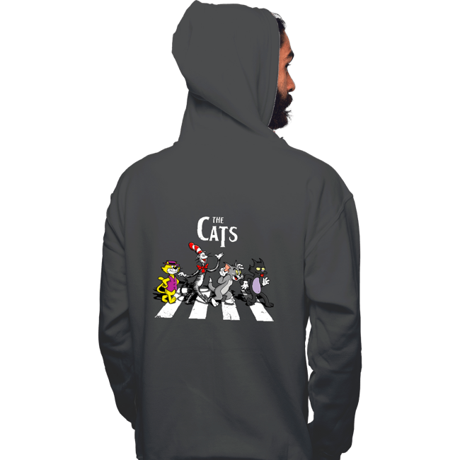 Daily_Deal_Shirts Pullover Hoodies, Unisex / Small / Charcoal The Cats