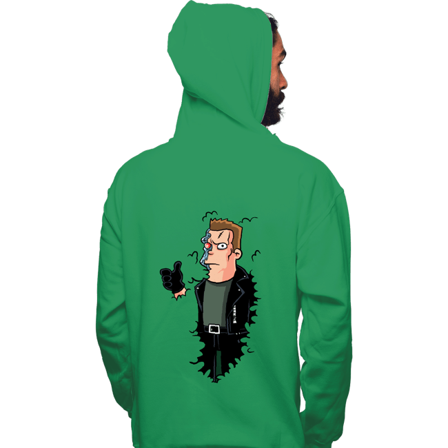 Secret_Shirts Pullover Hoodies, Unisex / Small / Irish Green I'll Be Back!