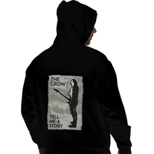 Load image into Gallery viewer, Shirts Zippered Hoodies, Unisex / Small / Black Crows Don&#39;t Cry
