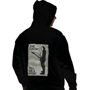 Shirts Zippered Hoodies, Unisex / Small / Black Crows Don't Cry