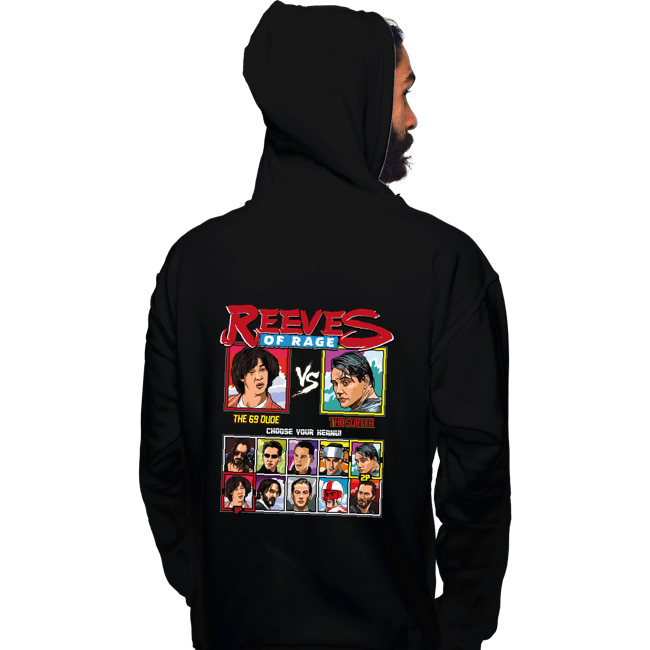 Shirts Pullover Hoodies, Unisex / Small / Black Reeves Of Rage