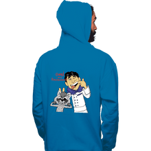 Load image into Gallery viewer, Daily_Deal_Shirts Pullover Hoodies, Unisex / Small / Sapphire Chad &amp; Raccacoonie
