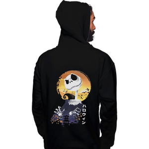 Shirts Zippered Hoodies, Unisex / Small / Black Ukiyo E Jack