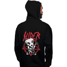 Load image into Gallery viewer, Shirts Pullover Hoodies, Unisex / Small / Black Slider King
