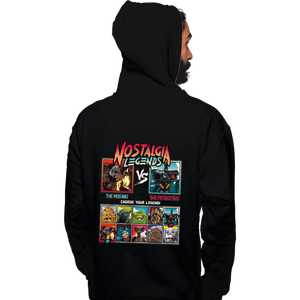 Daily_Deal_Shirts Pullover Hoodies, Unisex / Small / Black Nostalgia Legends