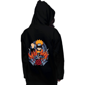 Daily_Deal_Shirts Pullover Hoodies, Unisex / Small / Black Ninja Crest