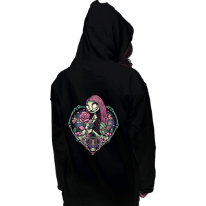 Daily_Deal_Shirts Pullover Hoodies, Unisex / Small / Black Heart Sally Ragdoll