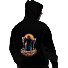Load image into Gallery viewer, Shirts Pullover Hoodies, Unisex / Small / Black Retro Woodsboro Killer
