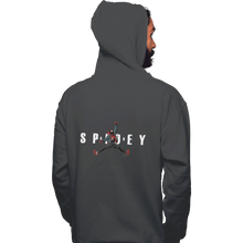 Load image into Gallery viewer, Shirts Pullover Hoodies, Unisex / Small / Charcoal Air Spidey
