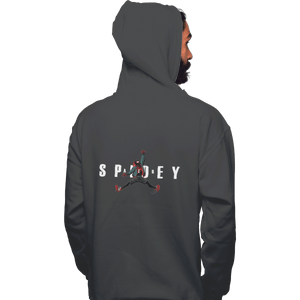 Shirts Pullover Hoodies, Unisex / Small / Charcoal Air Spidey