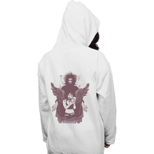 Load image into Gallery viewer, Shirts Pullover Hoodies, Unisex / Small / White Death And Sandman
