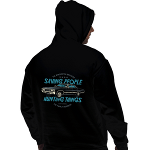 Daily_Deal_Shirts Pullover Hoodies, Unisex / Small / Black Winchester Brothers Business