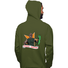 Load image into Gallery viewer, Secret_Shirts Pullover Hoodies, Unisex / Small / Military Green Toxic Empire
