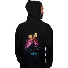 Load image into Gallery viewer, Shirts Pullover Hoodies, Unisex / Small / Black Tuxedo Storm
