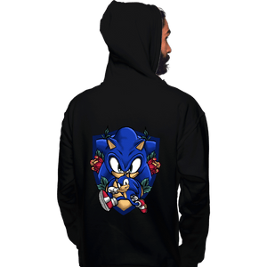 Daily_Deal_Shirts Pullover Hoodies, Unisex / Small / Black Sonic The Hedgehog
