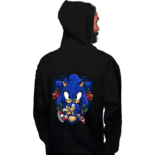 Daily_Deal_Shirts Pullover Hoodies, Unisex / Small / Black Sonic The Hedgehog