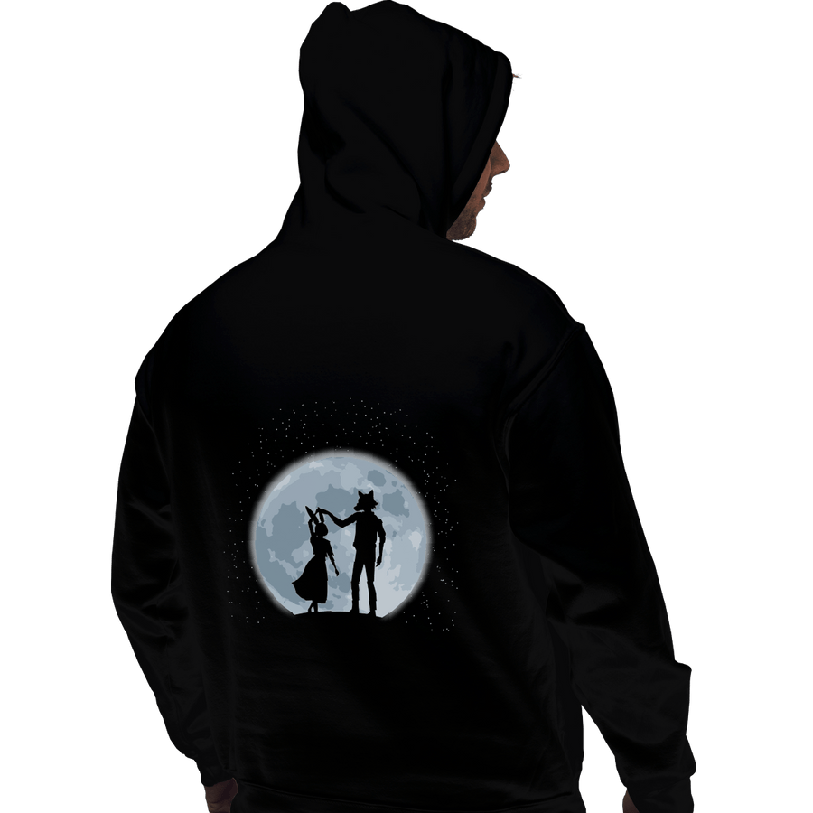 Shirts Zippered Hoodies, Unisex / Small / Black Beasts Under The Moon