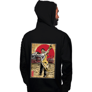 Daily_Deal_Shirts Pullover Hoodies, Unisex / Small / Black Leatherface In Japan