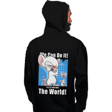Load image into Gallery viewer, Shirts Pullover Hoodies, Unisex / Small / Black Conquer The World
