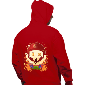 Daily_Deal_Shirts Pullover Hoodies, Unisex / Small / Red Mario Memories