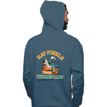 Load image into Gallery viewer, Secret_Shirts Pullover Hoodies, Unisex / Small / Indigo Blue Finkle&#39;s Kicking Camp
