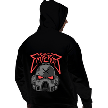 Load image into Gallery viewer, Daily_Deal_Shirts Pullover Hoodies, Unisex / Small / Black Marine Metal
