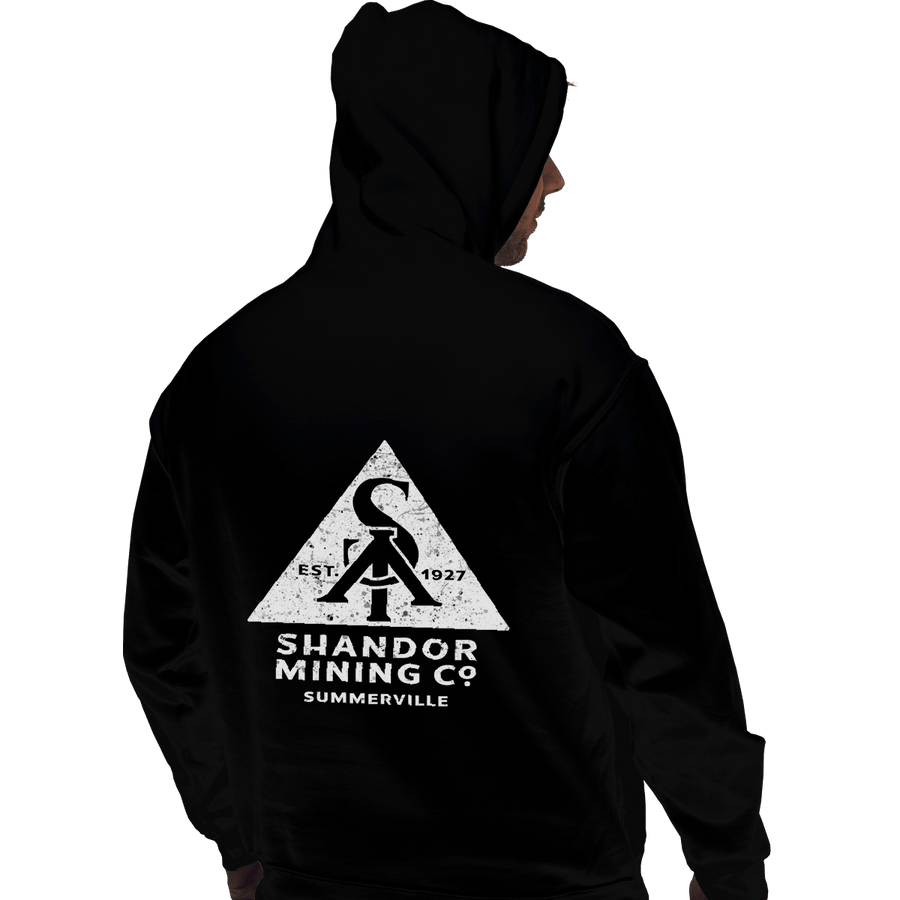 Shirts Zippered Hoodies, Unisex / Small / Black Shandor Mining Company