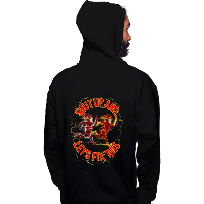 Secret_Shirts Pullover Hoodies, Unisex / Small / Black Let's Fix This