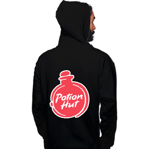 Daily_Deal_Shirts Pullover Hoodies, Unisex / Small / Black Potion Hut