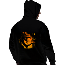 Load image into Gallery viewer, Daily_Deal_Shirts Pullover Hoodies, Unisex / Small / Black Rodan Kaiju
